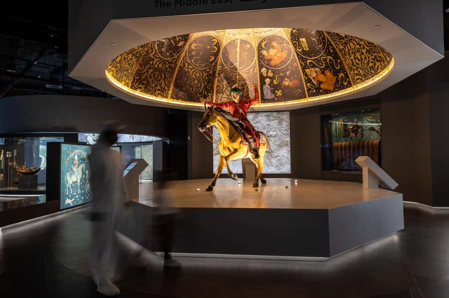 3-2-1 Qatar Olympic and Sports Museum: Admission Ticket - The Olympic rings begin before you enter