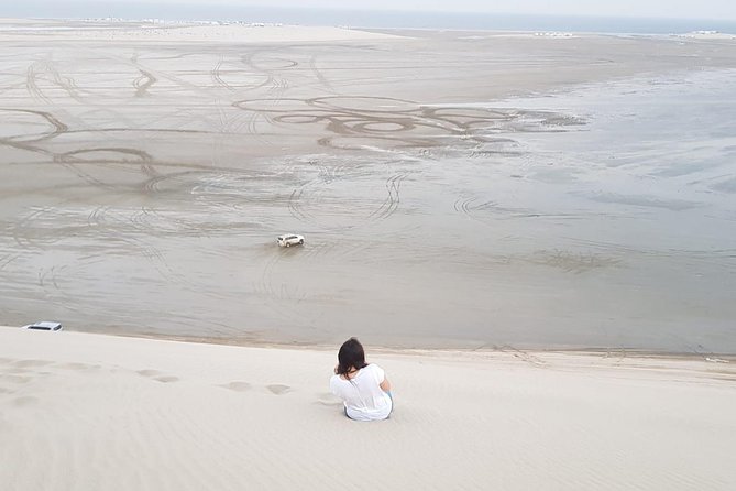 4 Hour Desert Safari, Camel Ride & Inland Sea Beach - Camel rides, falcons, and the first desert stop