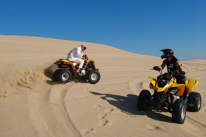 Desert Safari 7 Hours Tour with Dinner and Camp - Camel rides, quad bikes, and other add-ons