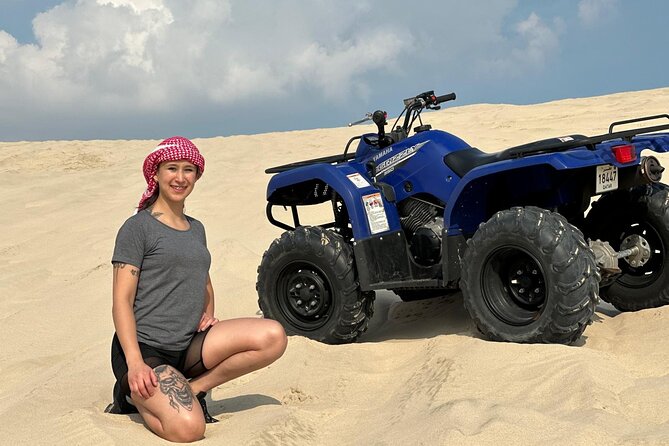 Desert Safari Dune Bashing Camel Ride Sand Surfing Atv or Buggy - From Doha to the open dunes
