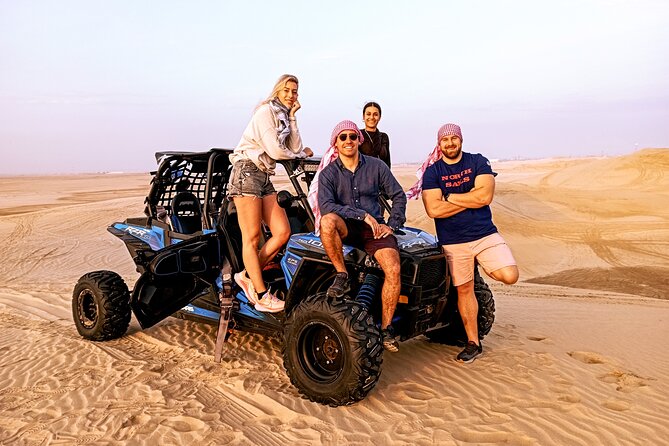 Desert Safari Dune Bashing Camel Ride Sand Surfing Atv or Buggy - A short camel ride and sandboarding