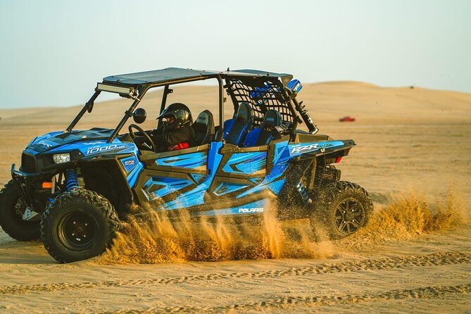 Desert Safari Dune Bashing Camel Ride Sand Surfing Atv or Buggy - Sealine Beach and the sunset hour