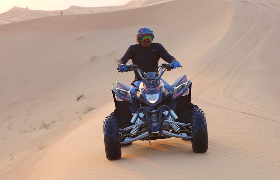 Desert Safari, Quad Bike, Camel Ride, Falcon & Sandboarding - Key points to know before booking