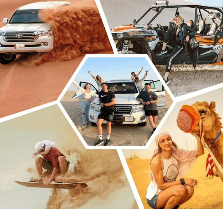 Desert Safari, Quad Bike, Camel Ride, Falcon & Sandboarding - Quad biking at Mesaieed