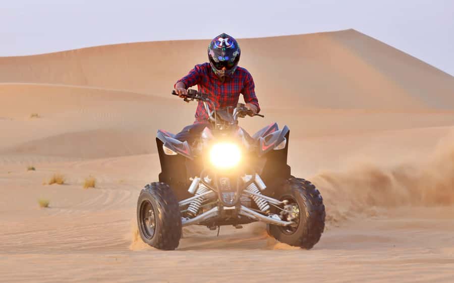 Desert Safari Self-Drive Quad Bike OR Dune Buggy Experience - From Doha to the Mesaieed desert