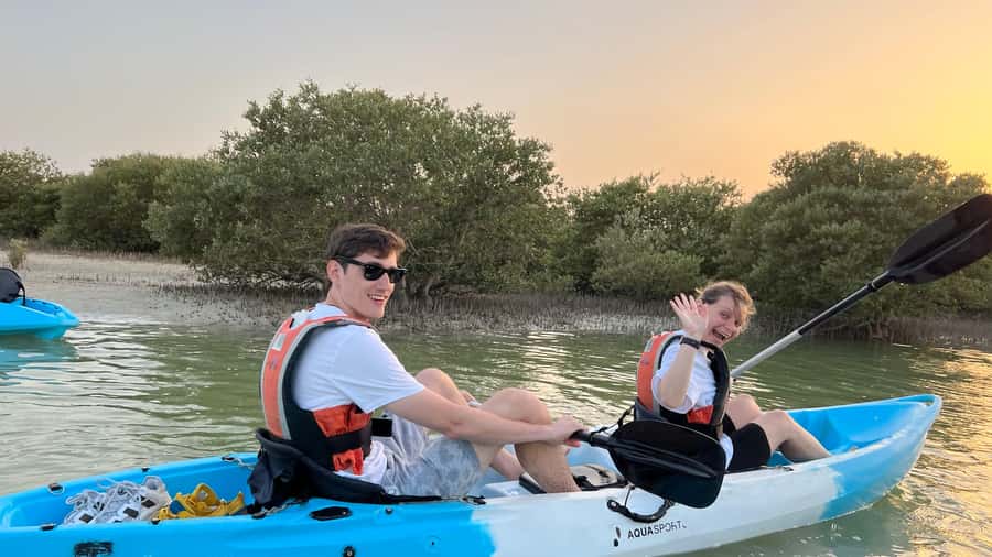 Discover Purple Island | Guided Mangrove Kayaking Experience - A peaceful paddle near Al Khor