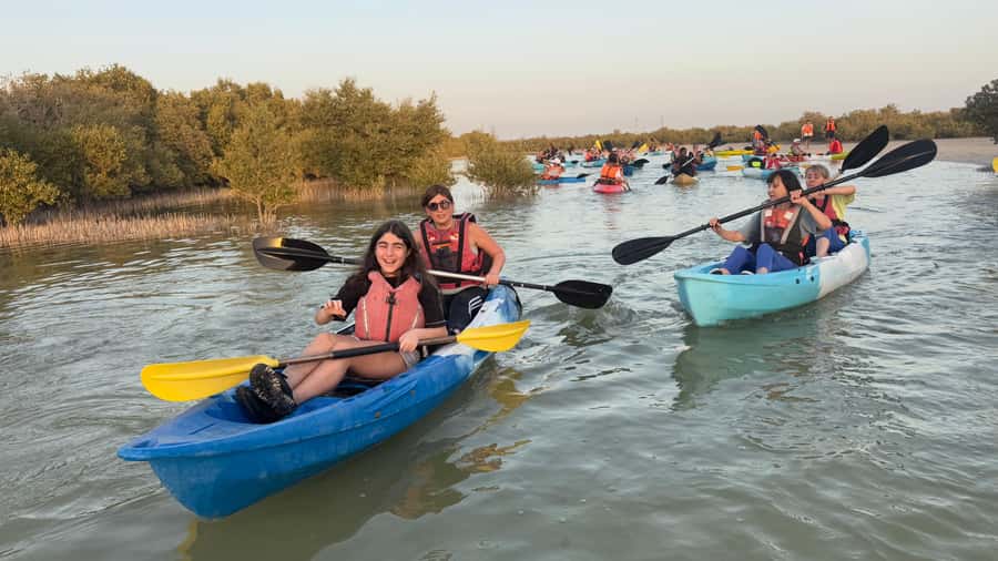 Discover Purple Island | Guided Mangrove Kayaking Experience - Reaching AquaSports Qatar from Doha