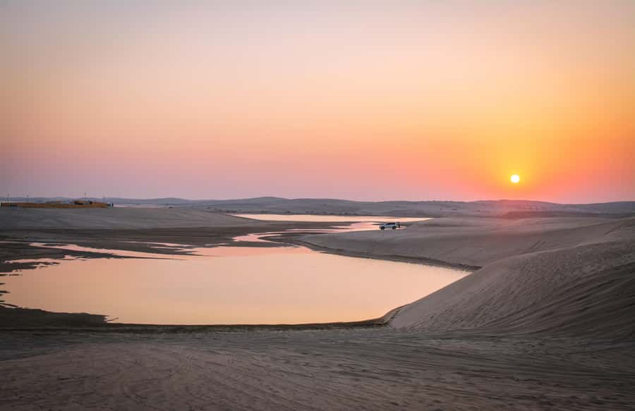 Doha Activities: Desert Safari, Dune Bashing & Inland Sea - From Doha to the open sand