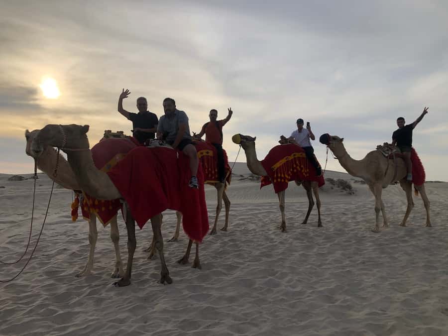 Doha Activities: Desert Safari, Dune Bashing & Inland Sea - A four-hour schedule that moves quickly