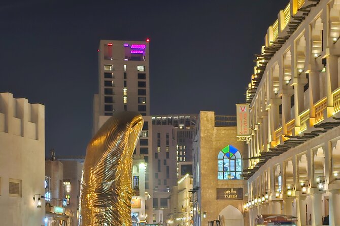 Doha All Inclusive Night City Tour with Traditional Dhow Boat - The Pearl-Qatar: a look at Doha’s polished side