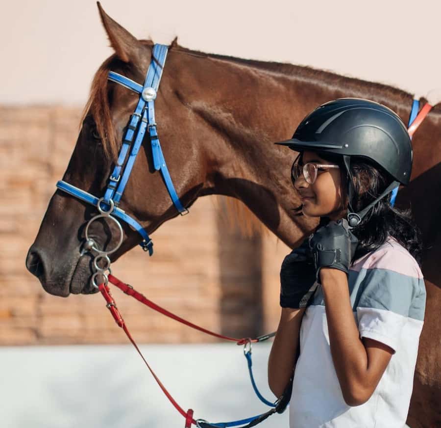 Doha : Arabian Horse Ride Experience With Pickup & Drop Off - Meeting your horse and getting ready