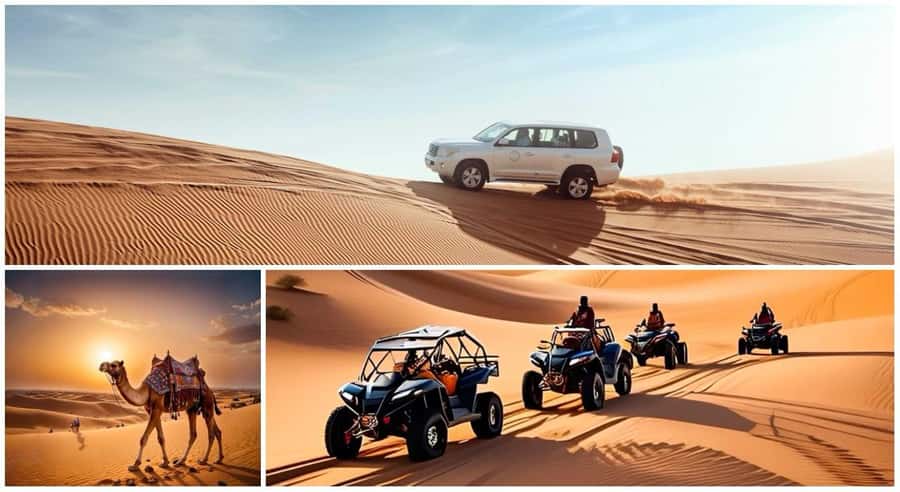 Doha: ATV/Desert Safari with Activities and Inland Sea Stop - Key points at a glance
