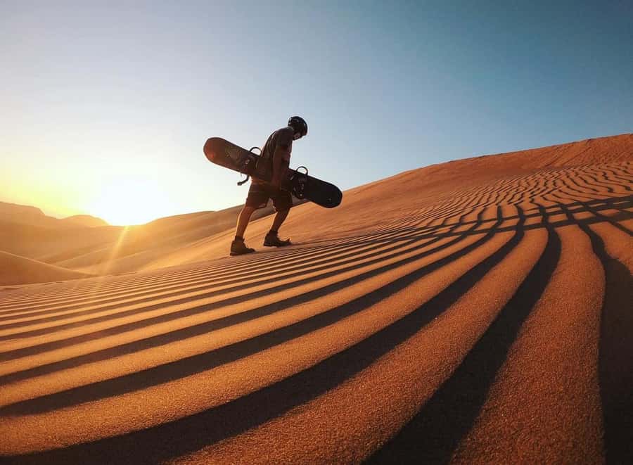 Doha: ATV/Desert Safari with Activities and Inland Sea Stop - Sunset, photos, and the human touch