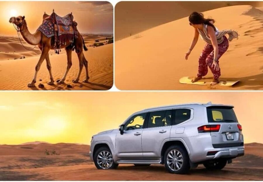 Doha: ATV Quad, Buggy Dune Bashing,Camel Ride & Sandboarding - Sandline Dunes: your first taste of desert driving