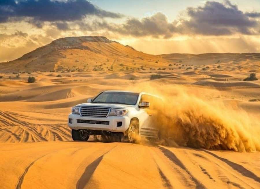Doha: Budget Friendly Desert Safari,CamelRide & Sandboarding - Starting with the 4x4 ride across the dunes