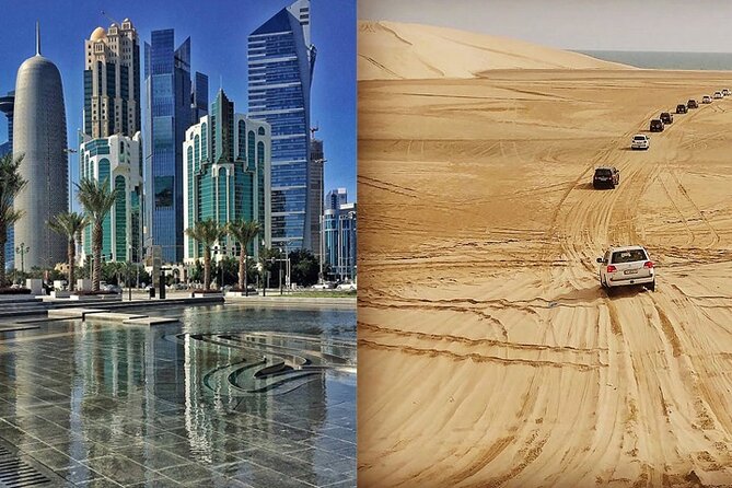 Doha City and Desert Safari Tours (Combo Tour) - The optional camel ride at the base camp
