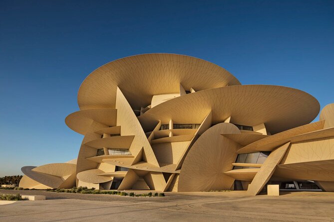 Doha City Souq Waqif Katara Pearl Qatar and Old Doha Port Tour - National Museum of Qatar: the tour’s strongest architectural stop