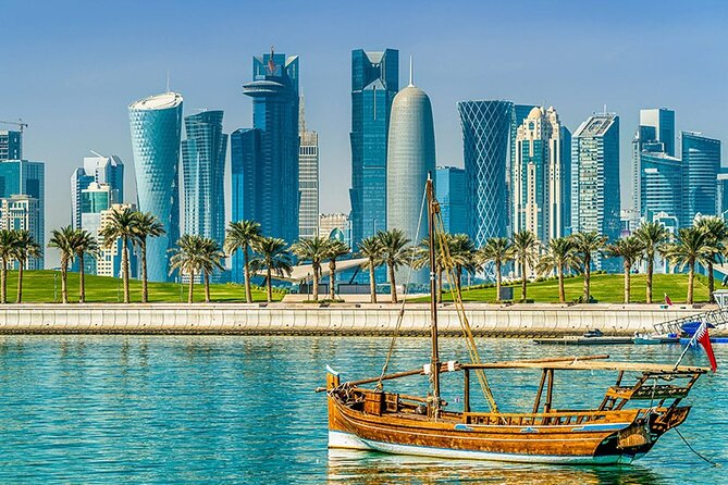 Doha : Combo Private City Tour & Half-day Desert Safari - Riding across the dunes toward Khor Al Udaid