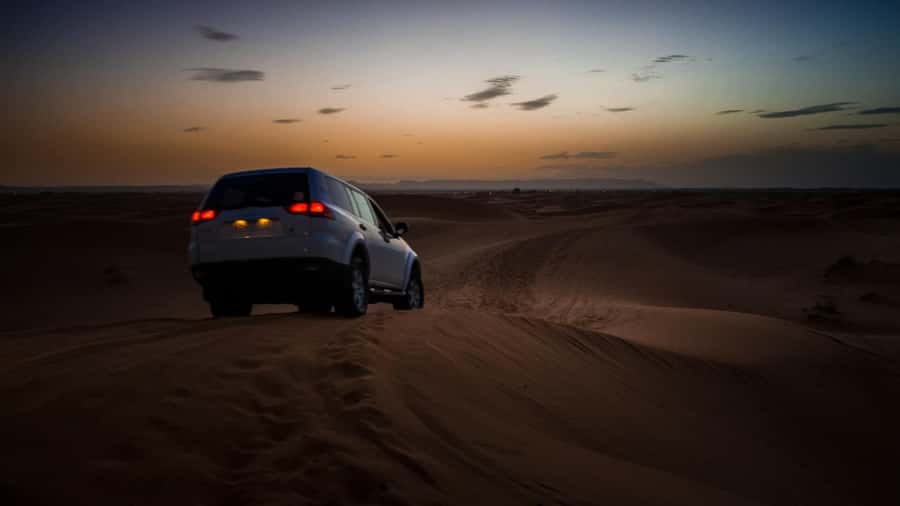 Doha: Combo Private Tour of Desert Safari with ATV Ride - Sandboarding with the board provided