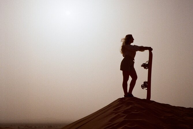 Doha Desert Adventure, Sandboarding, Dune Bashing,Inland Sea Tour - Sandboarding with time for photos