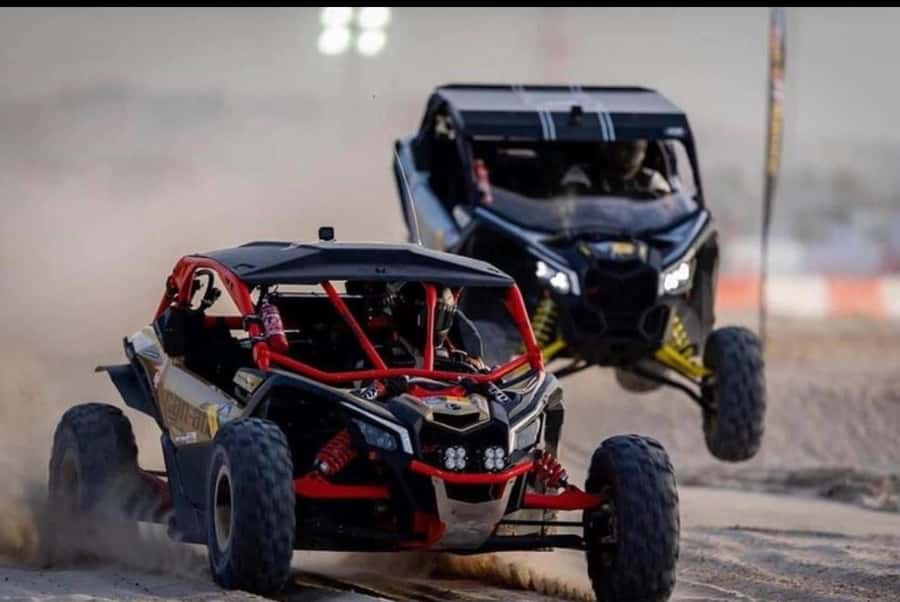 Doha: Desert Buggy Ride, Camel Ride, Dune Bashing, Sandboard - A short camel ride and tea in the desert