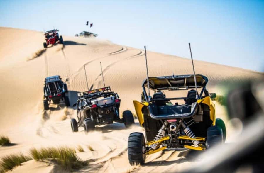 Doha: Desert Buggy Ride, Camel Ride, Dune Bashing, Sandboard - Inland Sea Beach gives the tour a quieter finish