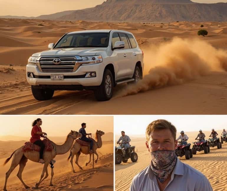 Doha: Desert Safari, Camel Ride, Dune Bashing & Inland Sea - Key points to know before you book