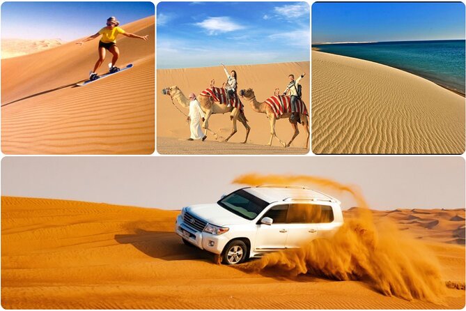 Doha: Desert Safari | Camel ride | Sand-boarding | Quad Biking - Key points at a glance