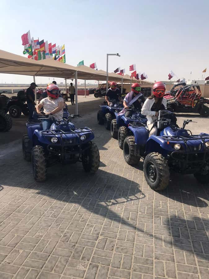DOHA: Desert safari +Dune Bashing, Camel ride & Quad bikes - The Inland Sea and the Saudi-Qatari border