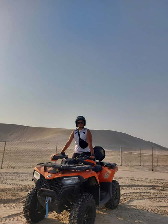 DOHA: Desert safari +Dune Bashing, Camel ride & Quad bikes - What $145 buys you