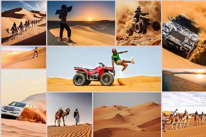 Doha: Desert Safari: Dune Bashing, Quad Bikes & Camel Rides - Dune bashing with Karim, Nomii, Tariq, or Asim