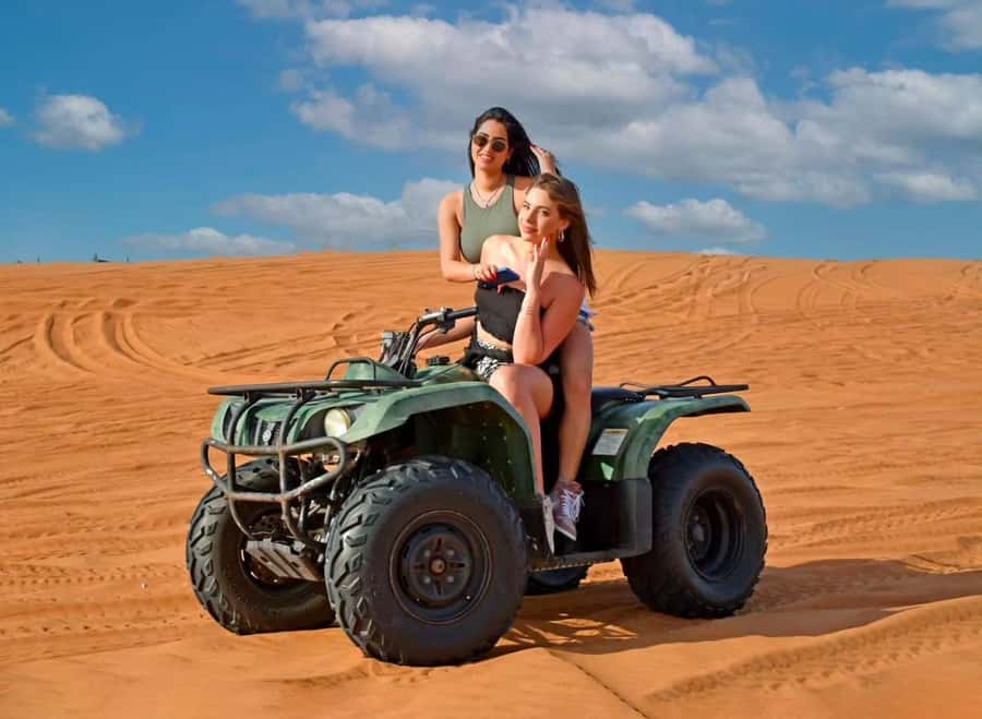 Doha: Desert Safari, Quad Bike, Camel Ride & Inland Sea Tour - Khor Al Adaid, where the sea meets the desert