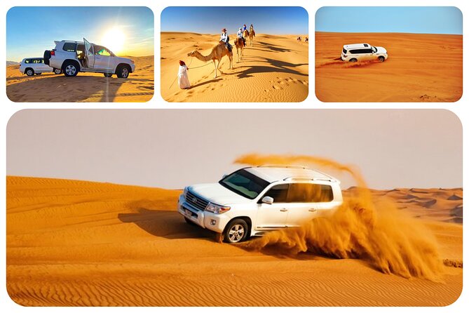 Doha: Desert Safari, Sand Boarding, Camel Ride & Inland Sea Tour - Sealine Beach: the practical start of the safari