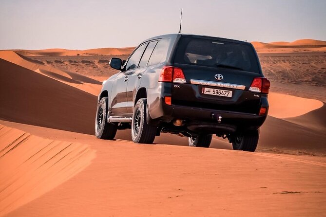 "Doha Desert : Safari, Sandboarding, Camel Ride & Inland Sea" - What the $59.50 price covers