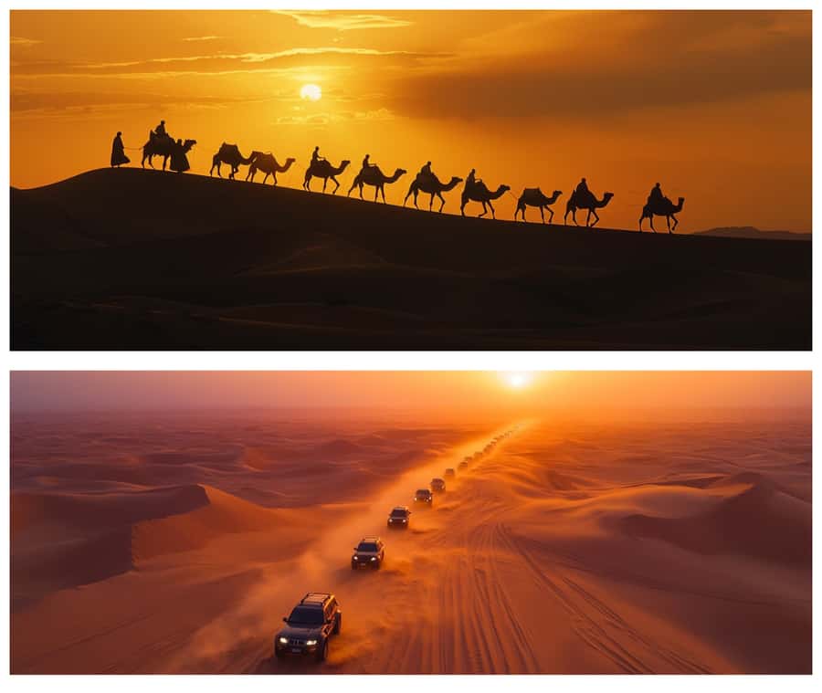 "Doha Desert Safari with all activities" - A short desert stop before the main drive