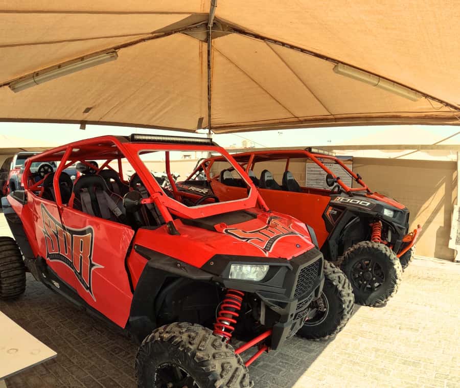 Doha: Desert Safari with Camel Ride and Quad Bike and Buggy - The buggy offers a second kind of off-road fun