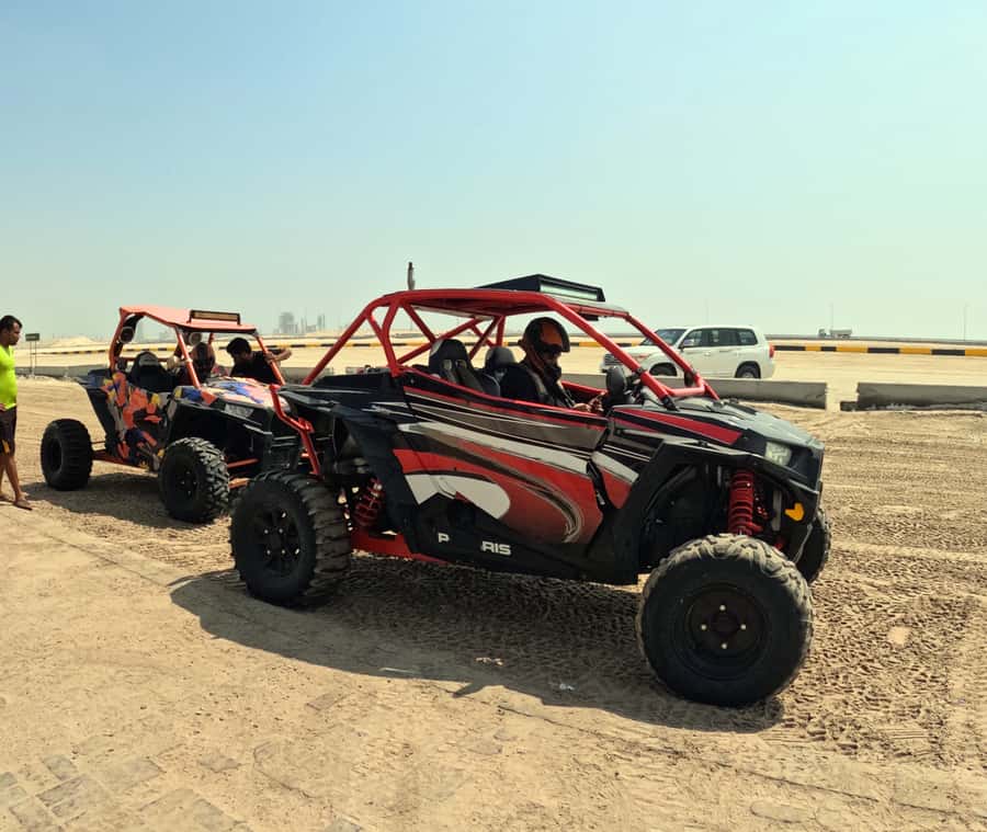 Doha: Desert Safari with Camel Ride and Quad Bike and Buggy - The inland sea visit changes the view