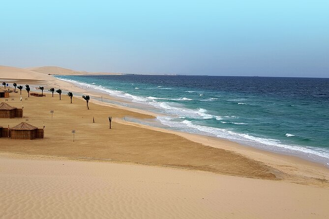 Doha: Desert Safari With Quad bike ,Camel Ride And Sand Boarding - Tea, coffee, facilities, and the camel stop