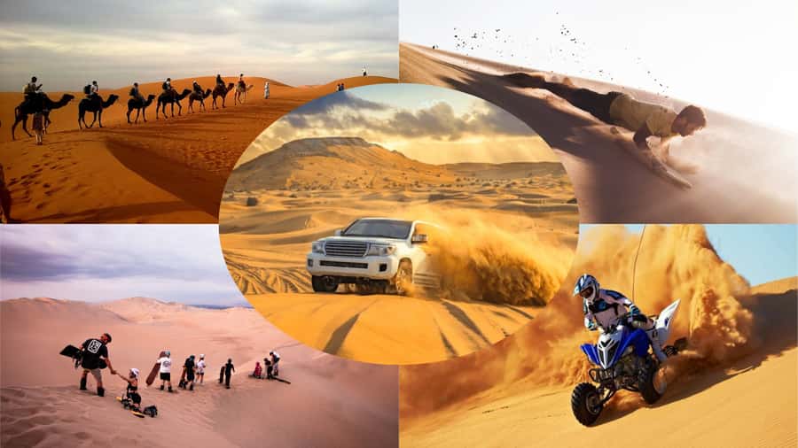 Doha: Dune Bashing Safari, Falcon, Camel, ATV, Sandboarding - Why this four-hour desert safari works so well