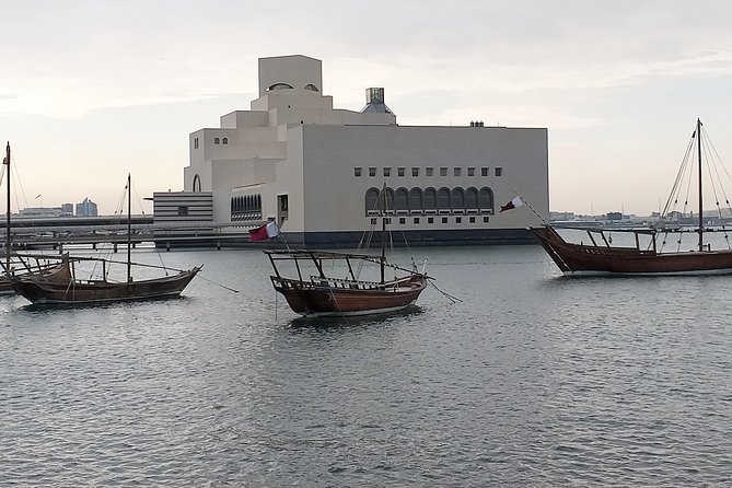 Doha from Land & Sea: City Tour & Traditional Dhow Boat Ride - Katara Cultural Village and modern Qatari identity