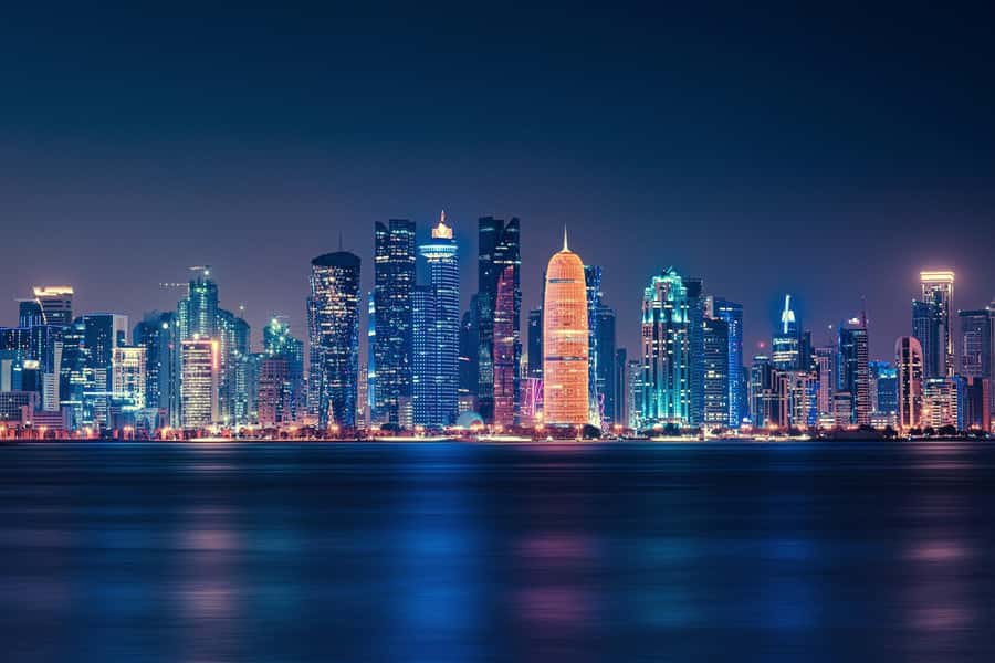 Doha Full Day Guided Tour in Qatar North and West - The Inland Sea, dunes, camels, and open-road scenery