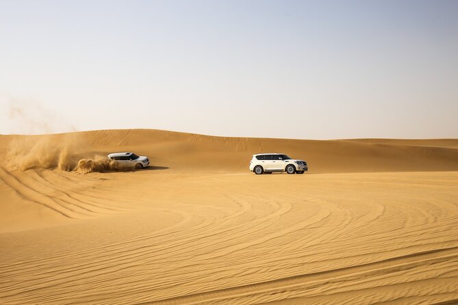 Doha Golden Dune Safari | Dune Bashing| Sandboarding| Inland sea - Reaching the Inland Sea near the border