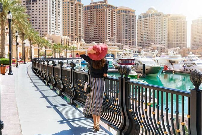 Doha Guided City Tour with Hotel Airport Pickup and Drop off - Pearl-Qatar: Doha’s polished waterfront side