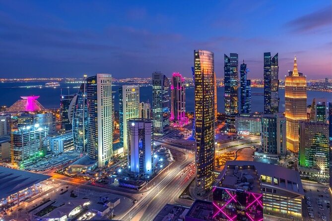 Doha Guided Night City Tour Souq Waqif, Katara, Pearl Qatar - Katara Cultural Village in a quick 30 minutes