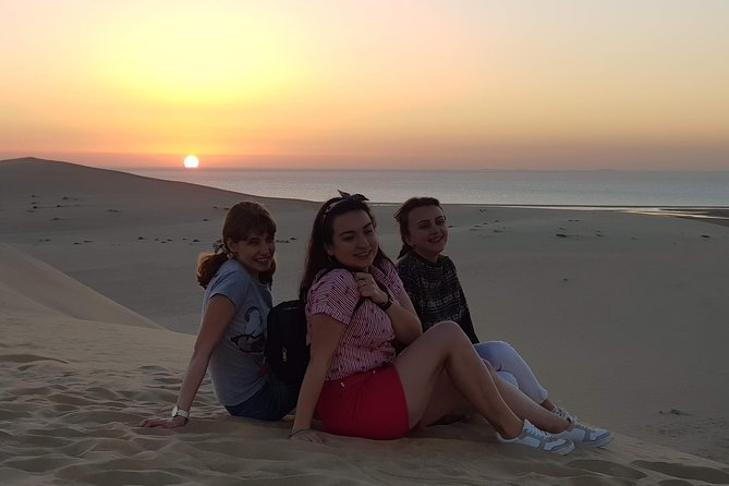 Doha :Half Day Desert Safari | Camel Riding | ATV | Sand Surfing - Khor Al Adaid, where desert meets the sea