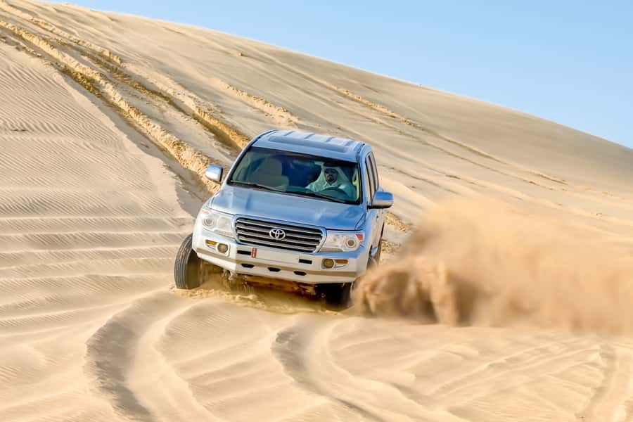 Doha: Half-Day Desert Safari, Quad Bike, Camels & Inland Sea - Reaching the Inland Sea