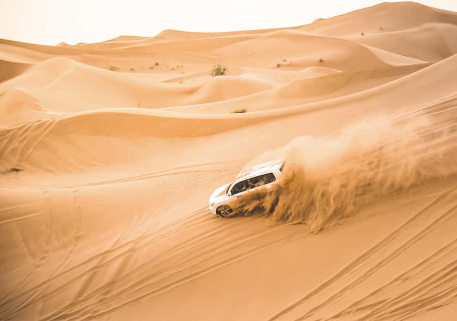 Doha: Half-Day Desert Safari, Quad Bike, Camels & Inland Sea - The one-hour ride from Doha to the sand