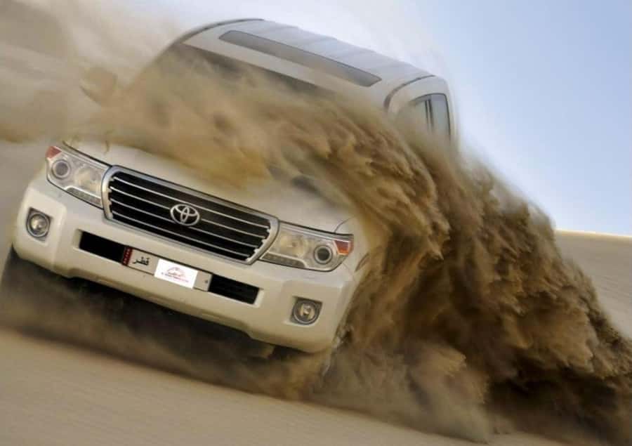 Doha : Inland Sea Desert Safari ,Camel Ride & Sandboarding - Photo stops are more useful than they sound