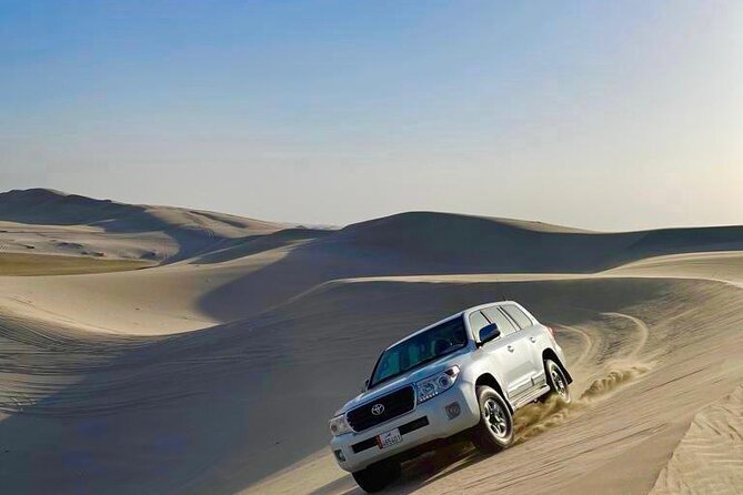 Doha Layover Desert Safari, Camel Ride, Sand Boarding, Inland Sea - The camel ride: short, funny, and slightly startling
