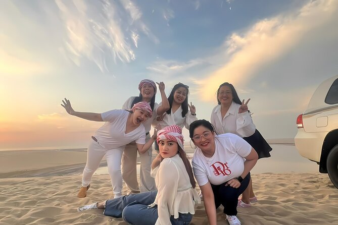 Doha: Luxury Desert Safari, Quad Bike & Sandboarding - Dune bashing in a 4x4